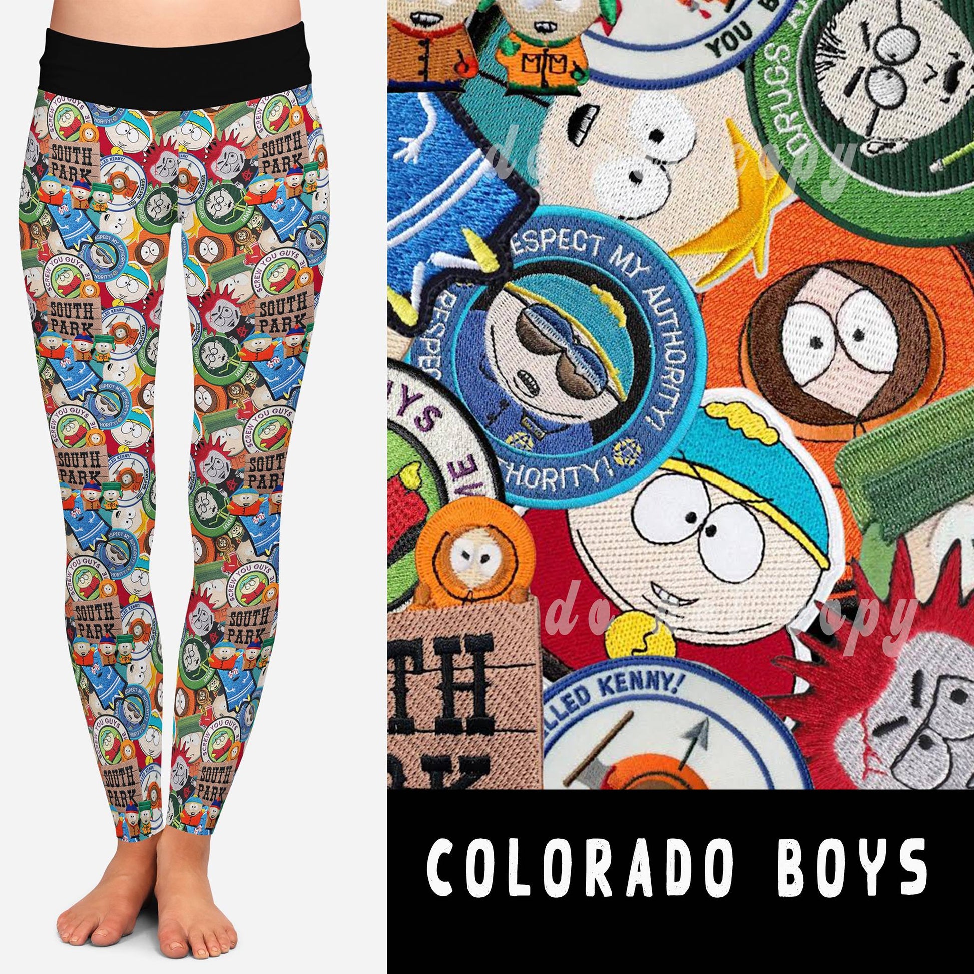 90'S TOON RUN-COLORADO BOYS LEGGINGS/JOGGERS - Like A Duchess