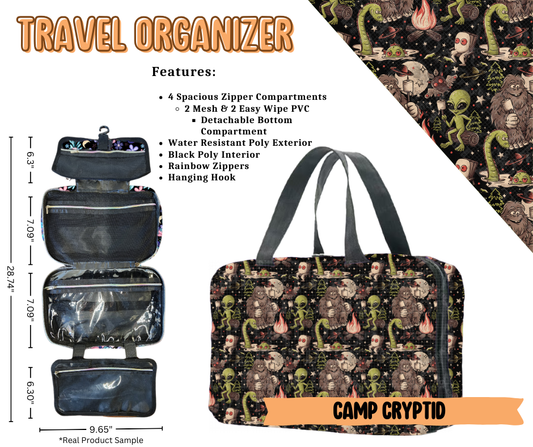 Camp Cryptid Travel Organizer - Like A Duchess