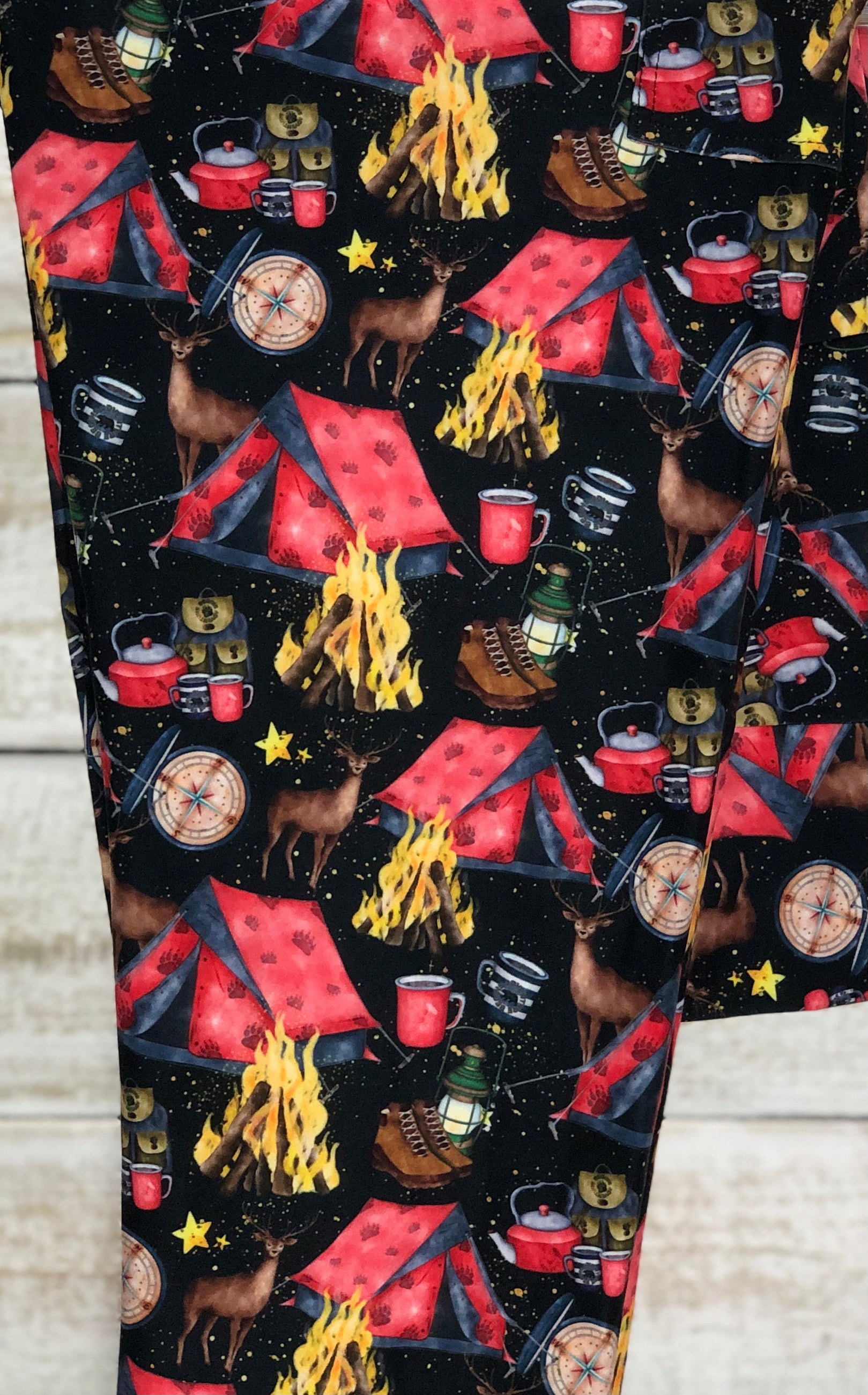RTS - Camping Under the Stars Leggings w/ Pockets - Like A Duchess
