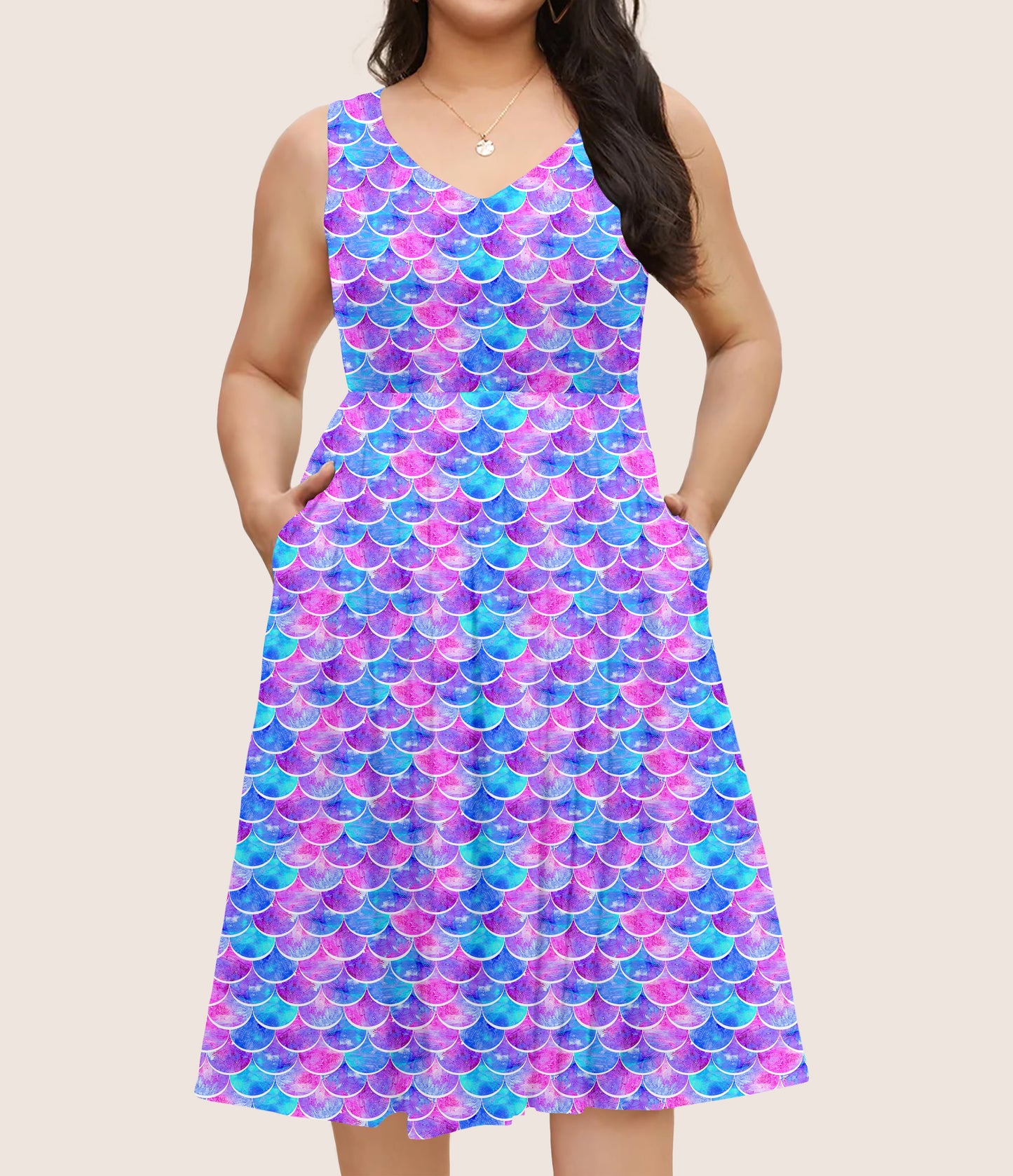 RTS - Candy Cove Mermaid Pocket Dress - Like A Duchess