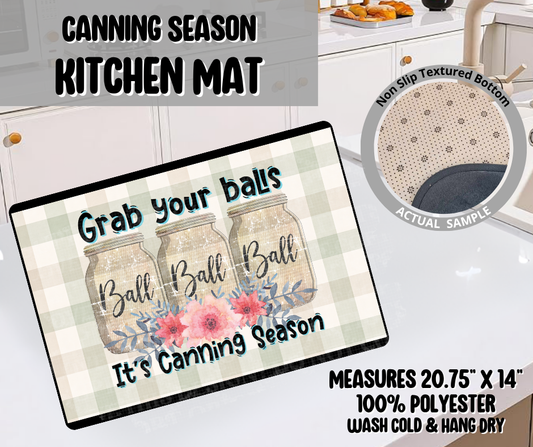 Canning Season Kitchen Mat - Like A Duchess