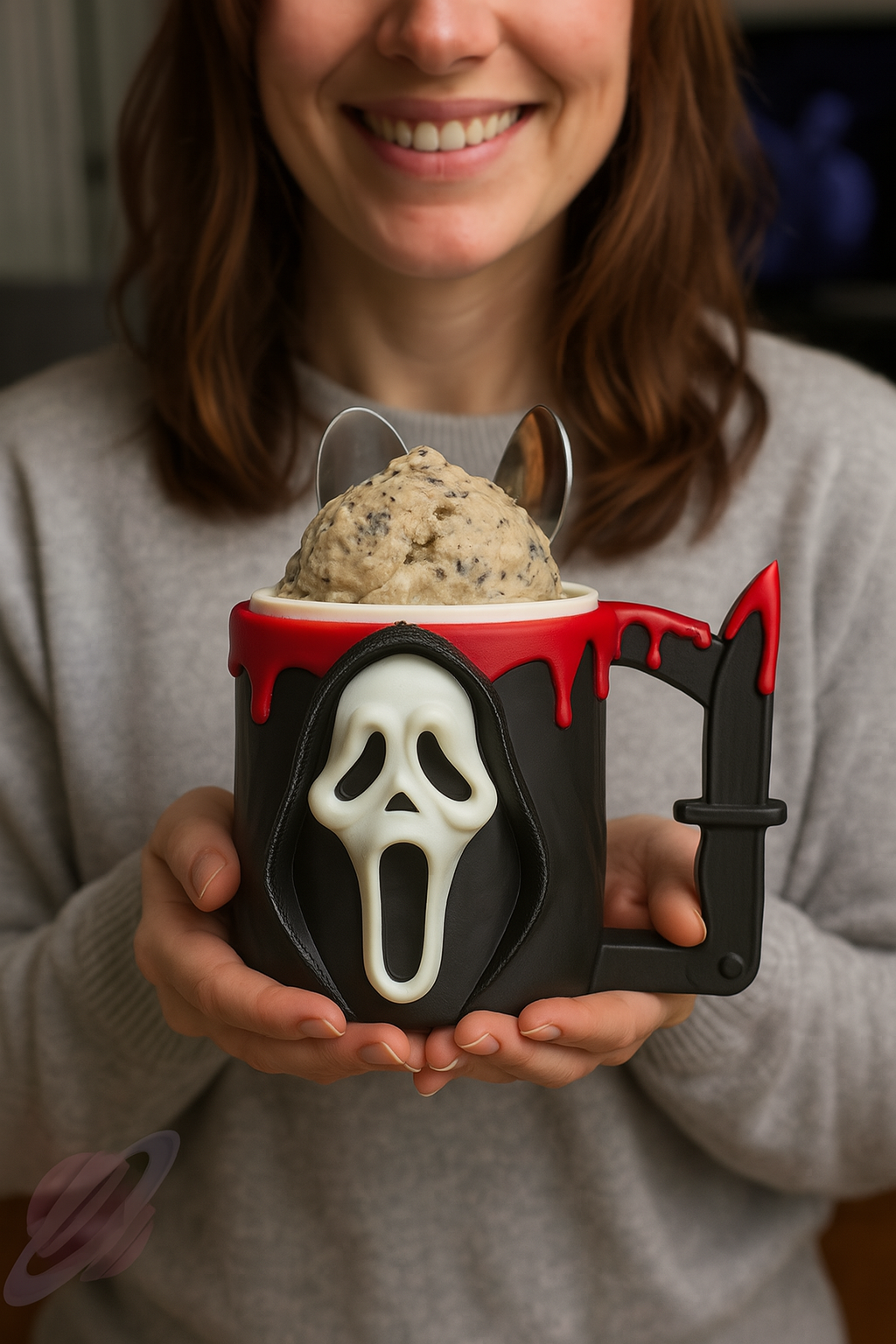 GF HORROR- 3D PRINTED ICE CREAM PINT HOLDER - Like A Duchess