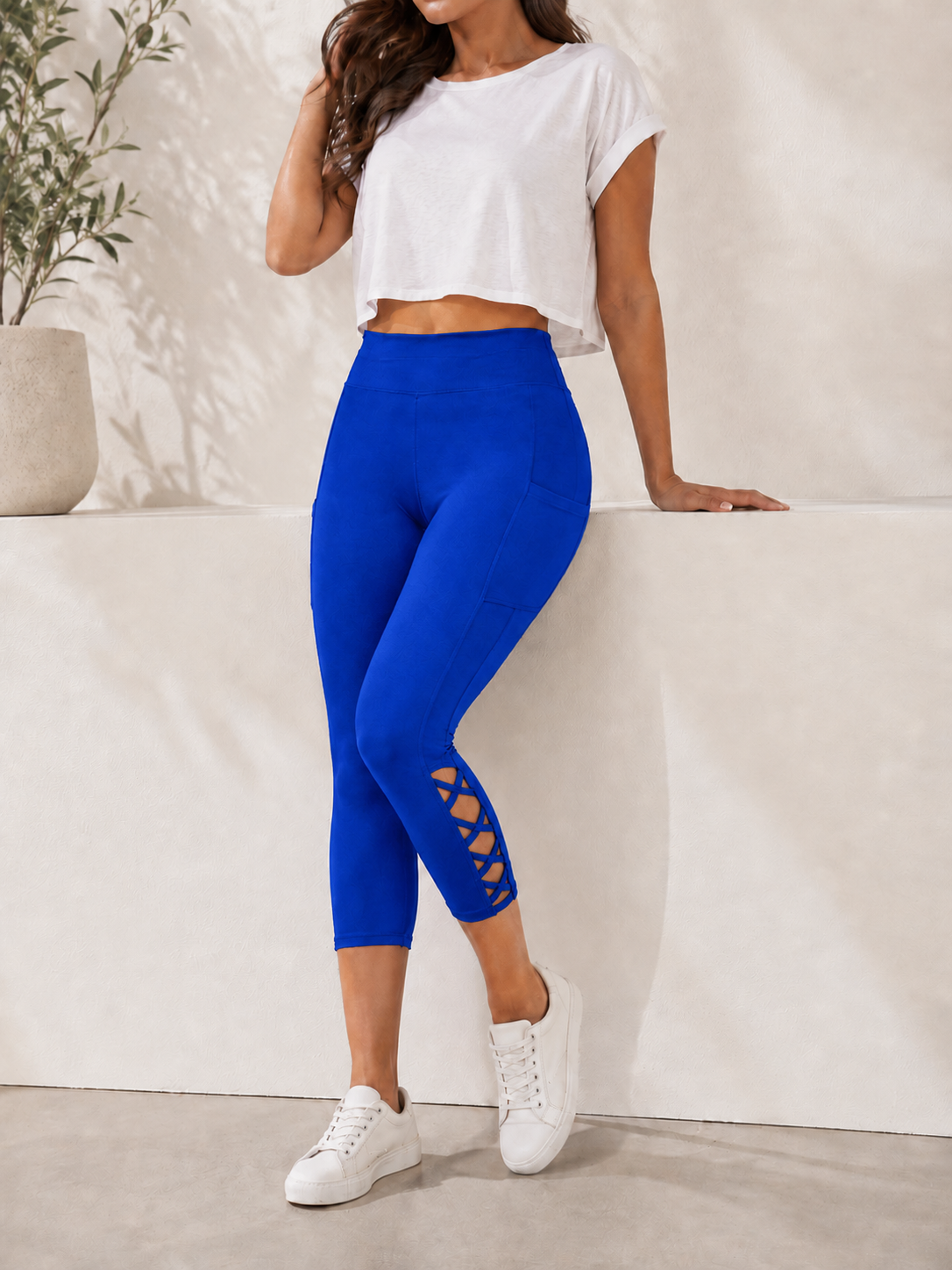 CRISS CROS RUN- ROYAL BLUE - Like A Duchess
