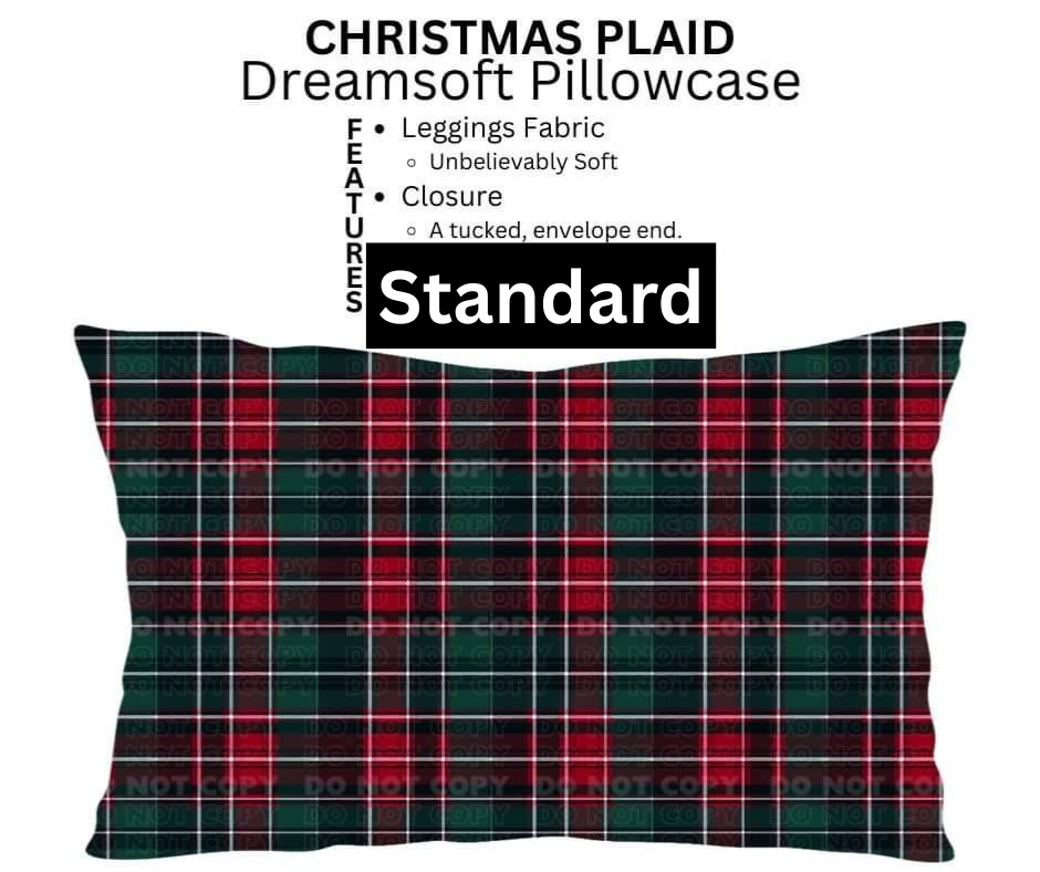Christmas Plaid Dreamsoft Pillowcase