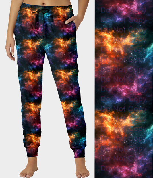 RTS - Colorful Galaxy Joggers - Like A Duchess