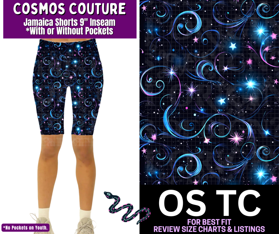 Cosmos Couture Jamaica Shorts w/ Pockets - Like A Duchess