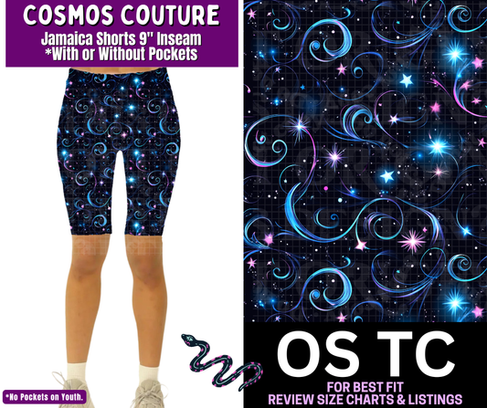 Cosmos Couture Jamaica Shorts w/ Pockets - Like A Duchess