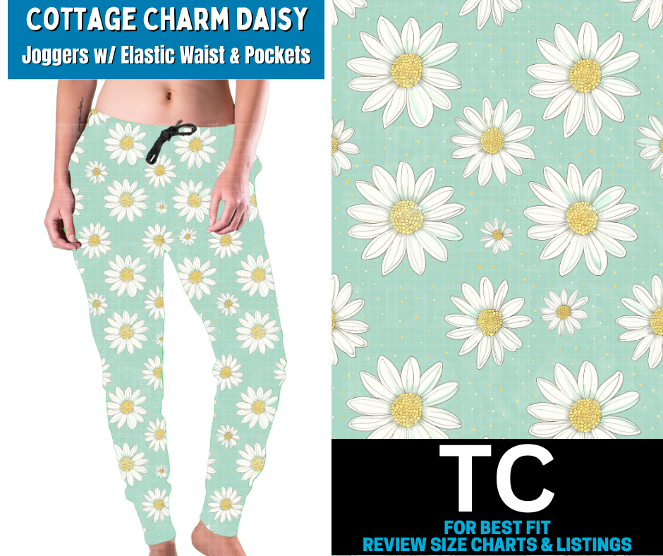 Cottage Charm Daisy Joggers - Like A Duchess