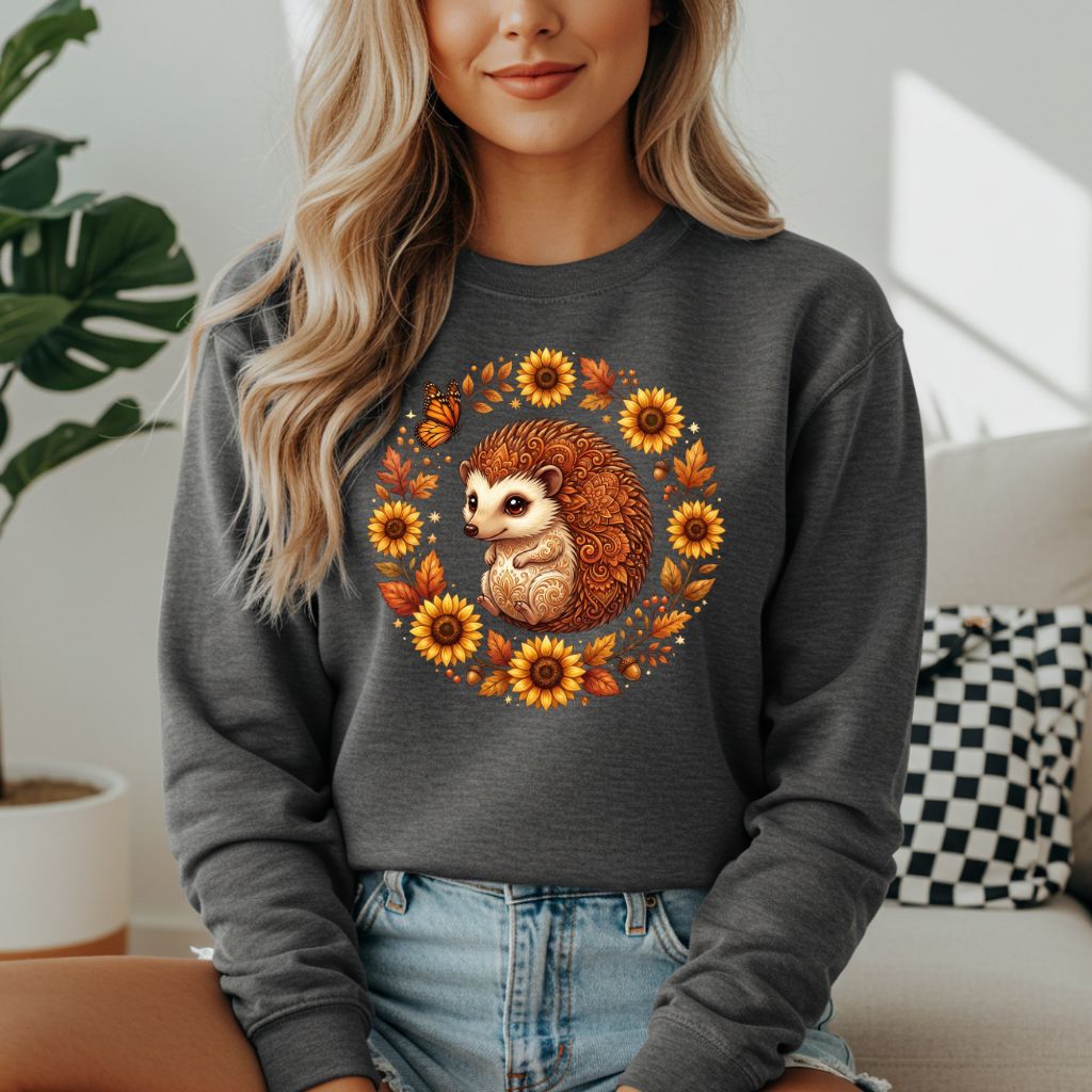 Fall Hedgehog Sweatshirt - Like A Duchess