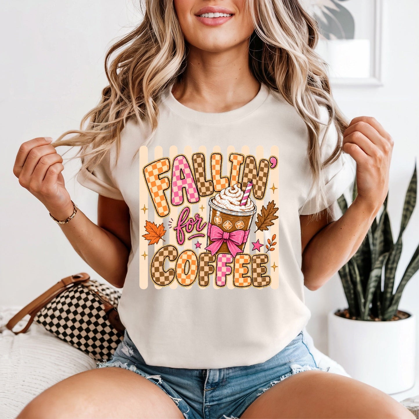 Fallin For Coffee Tshirt - Like A Duchess
