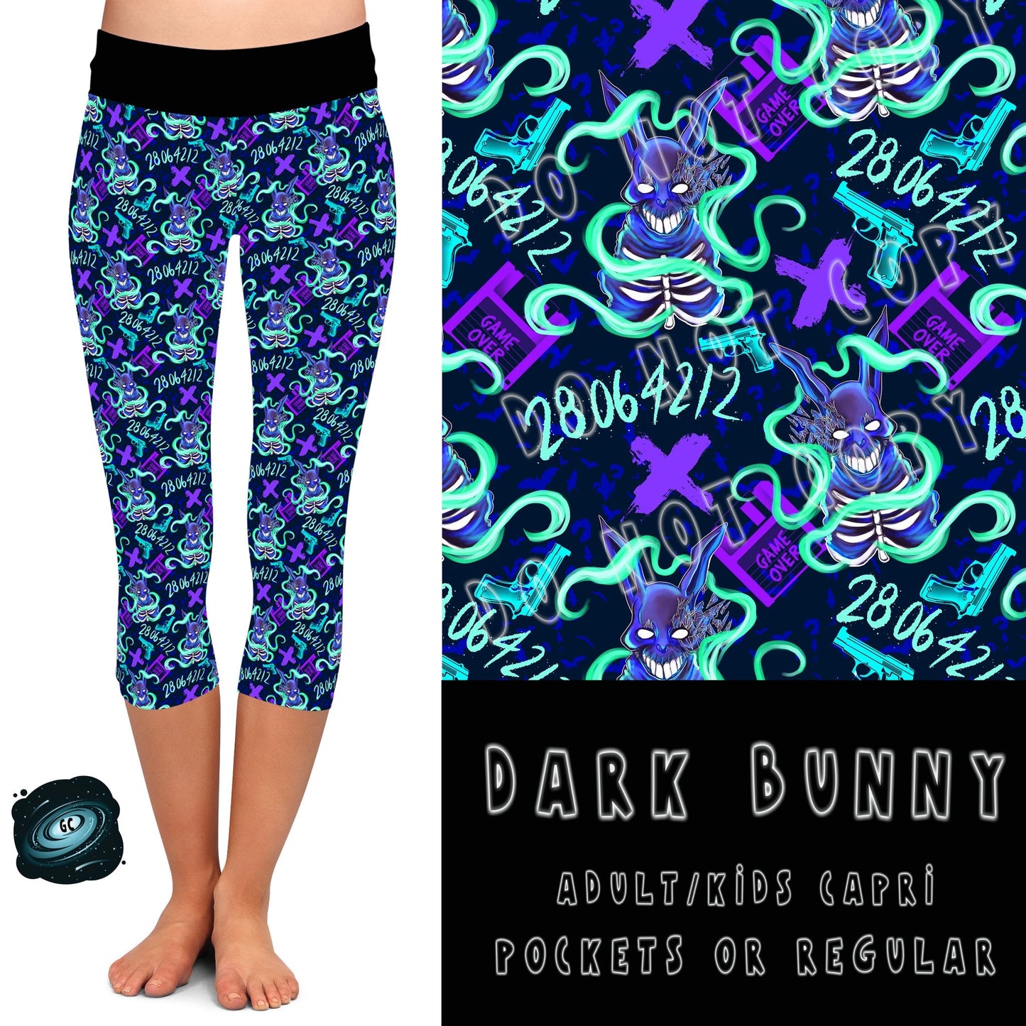 BATCH 65- DARK BUNNY LEGGINGS/CAPRI/JOGGERS - Like A Duchess