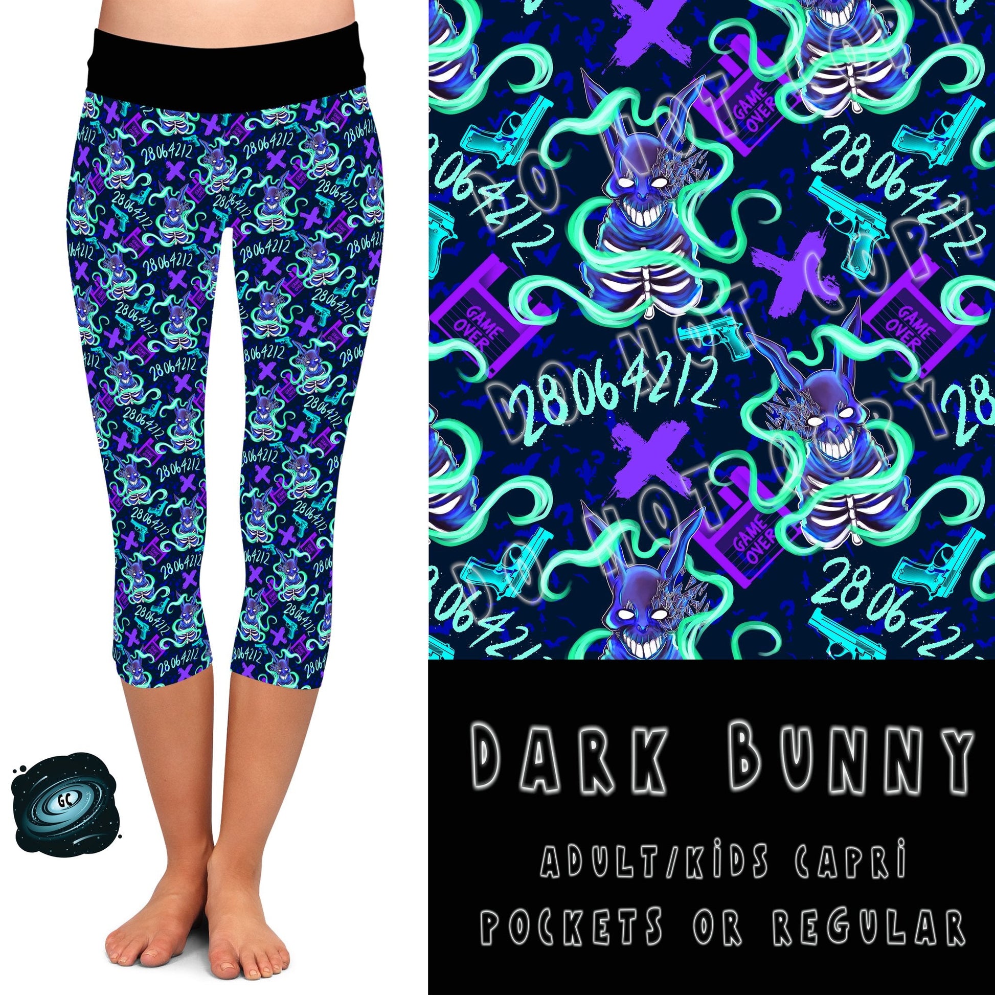 BATCH 65- DARK BUNNY LEGGINGS/CAPRI/JOGGERS - Like A Duchess