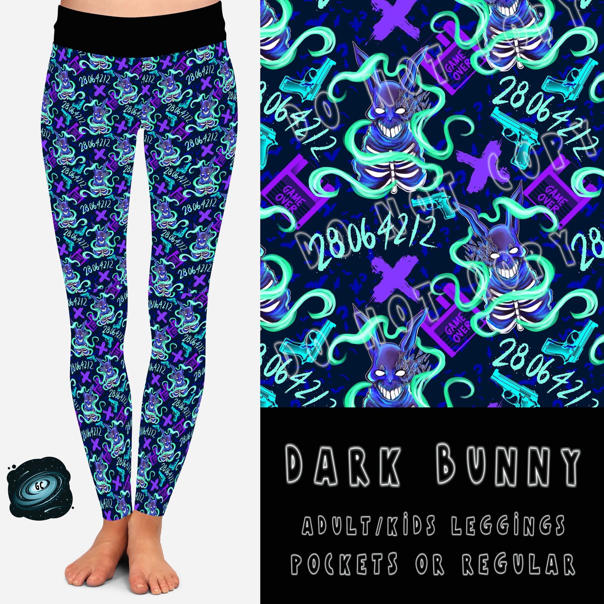BATCH 65- DARK BUNNY LEGGINGS/CAPRI/JOGGERS - Like A Duchess