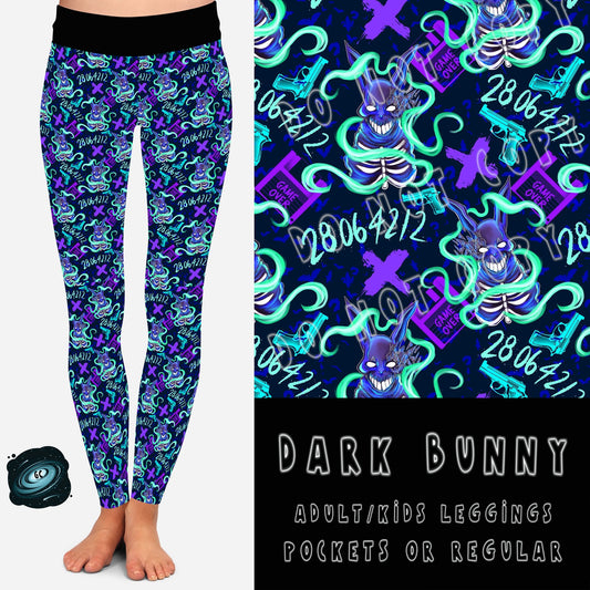 BATCH 65- DARK BUNNY LEGGINGS/CAPRI/JOGGERS - Like A Duchess