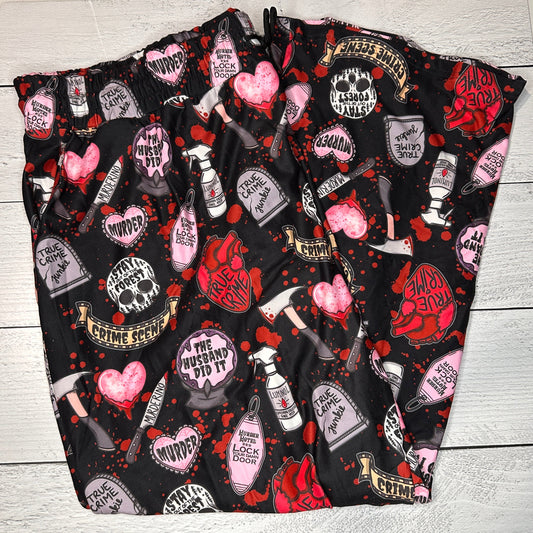 Crime Scene Lounge Pants - Like A Duchess