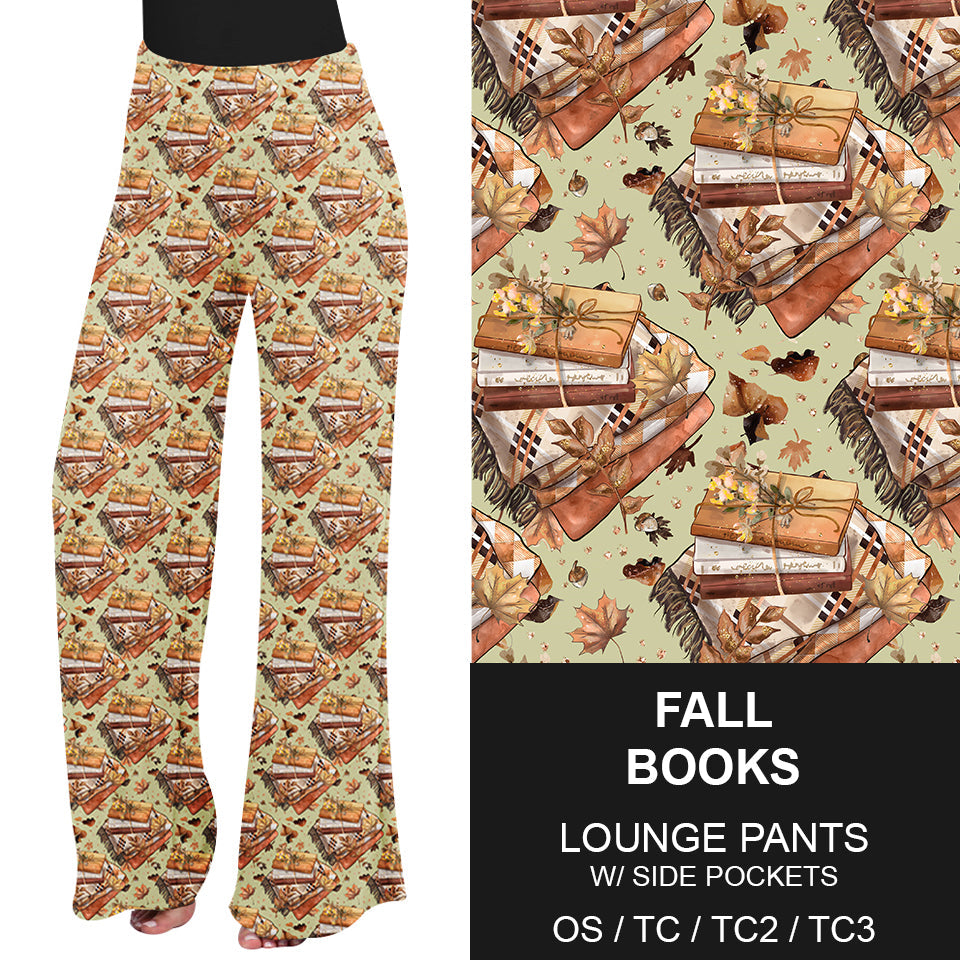 RTS - Fall Books Lounge Pants - Like A Duchess
