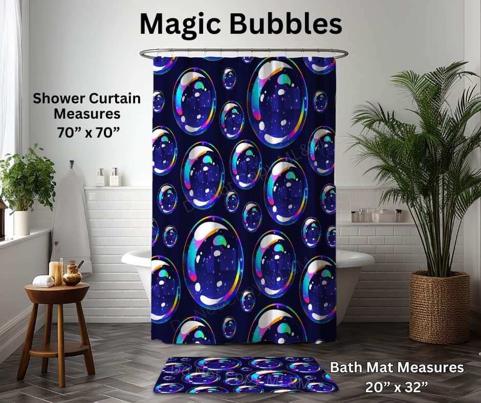 Magic Bubbles Bath Mat