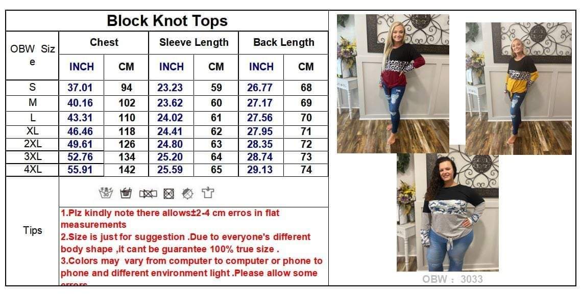 Pink Color Block Knot Tops - Like A Duchess