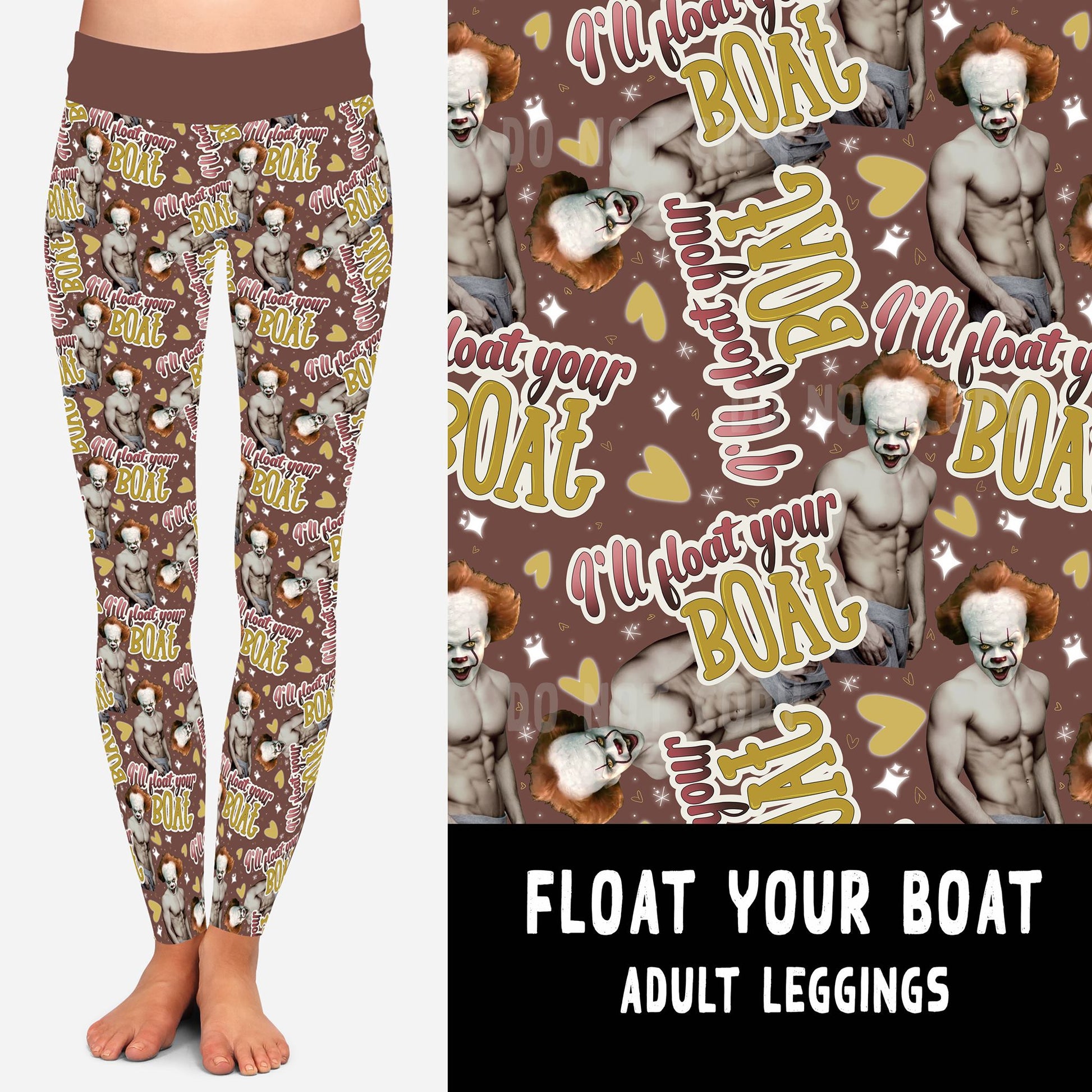 LUCKY IN LOVE-FLOAT YOUR BOAT LEGGINGS/JOGGERS - Like A Duchess