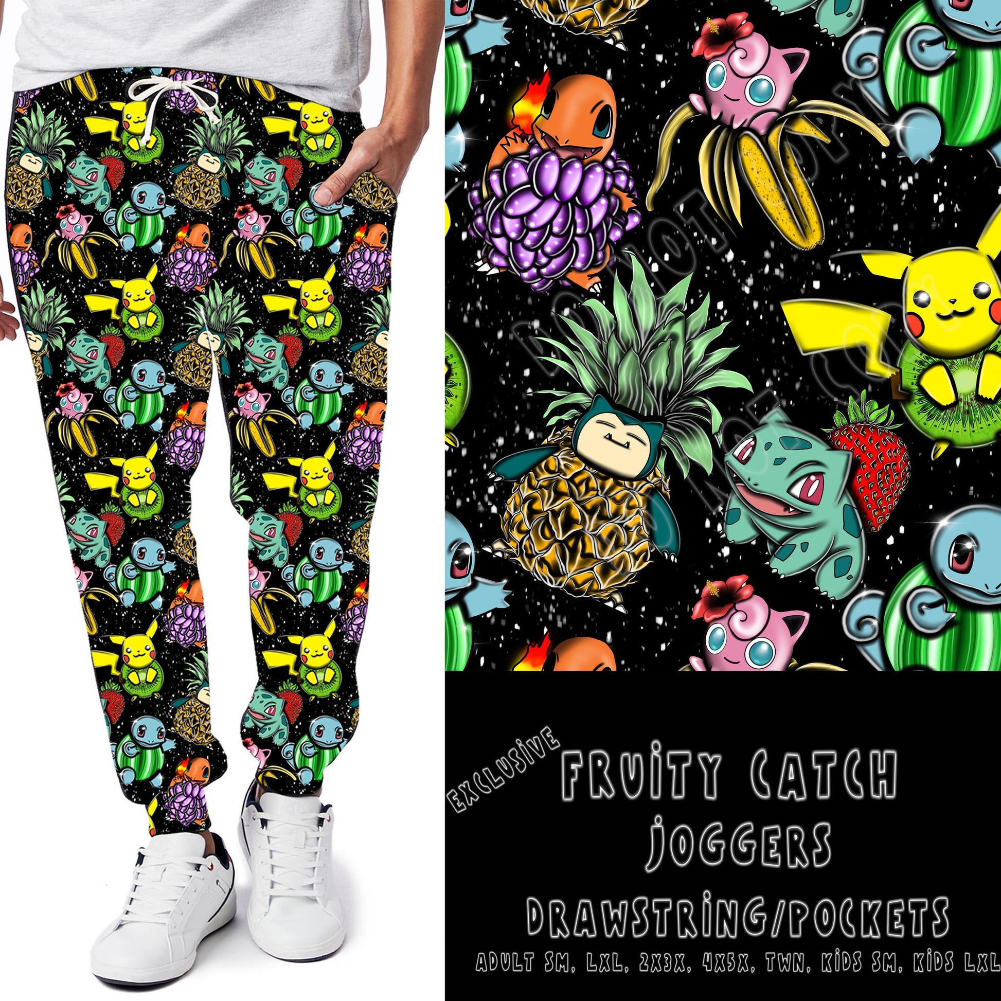 BATCH 68- FRUITY CATCH-LEGGINGS/CAPRI/JOGGER/Shorts - Like A Duchess