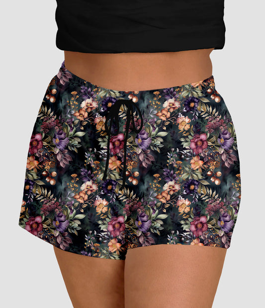 RTS - Fantasy Blooms Jogger Shorts - Like A Duchess