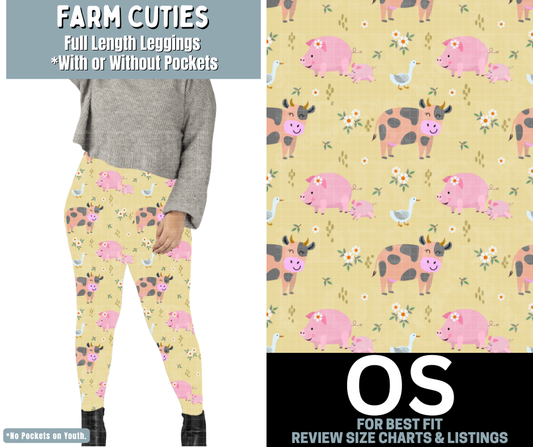Farm Cuties Full Length Leggings w/ Pockets - Like A Duchess