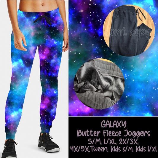GALAXY  - BUTTER FLEECE LINED UNISEX JOGGERS - Like A Duchess