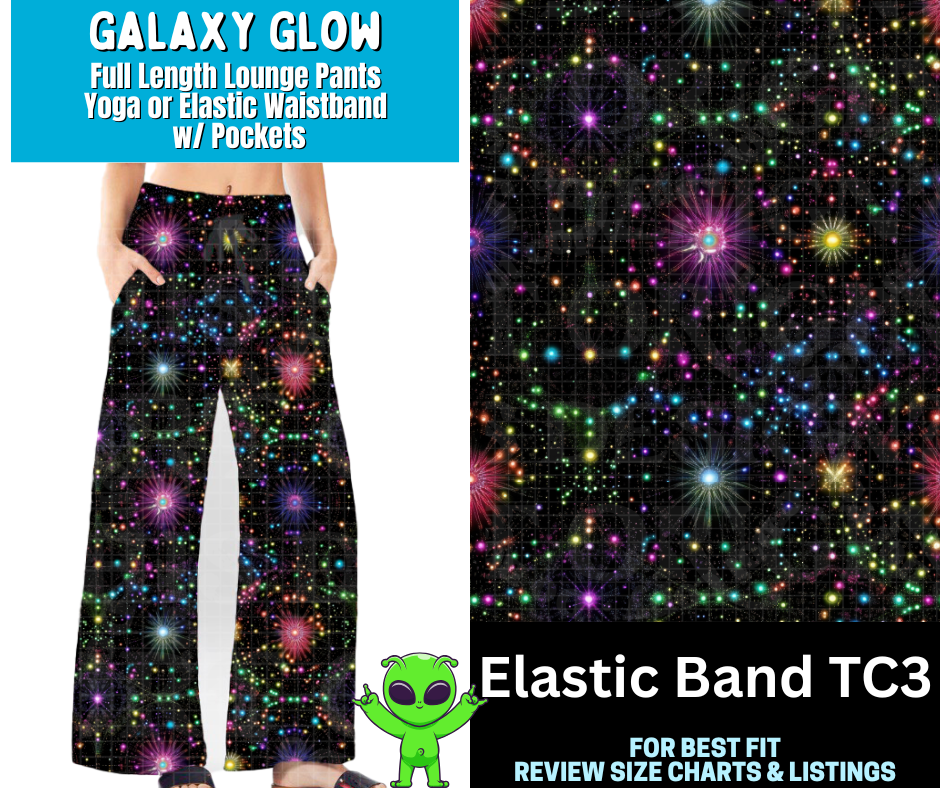 Galaxy Glow Full Length Lounge Pants - Like A Duchess