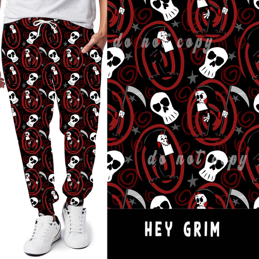 90'S TOON RUN- HEY GRIM LEGGINGS/JOGGERS - Like A Duchess