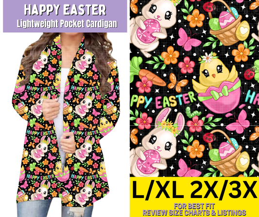 Happy Easter Pocket Cardigan - Like A Duchess
