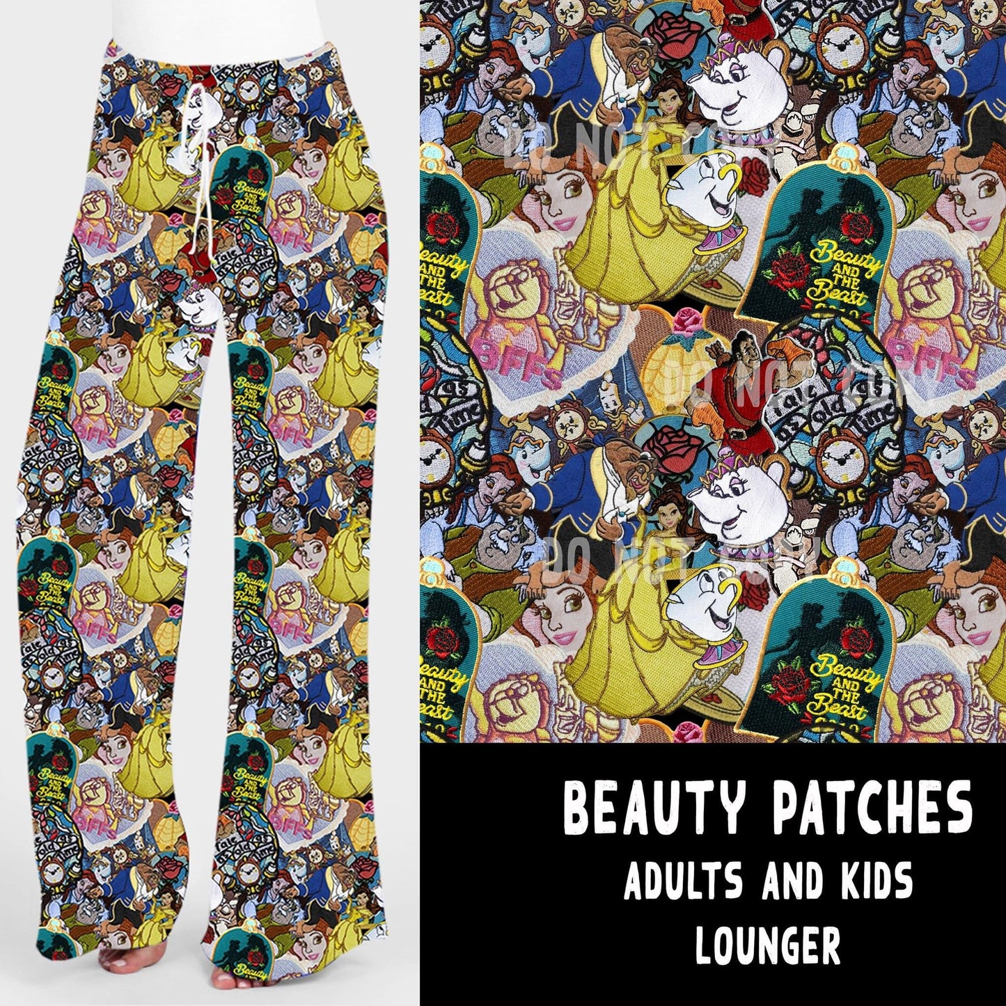 PATCHES RUN-BEAUTY PATCHES UNISEX LOUNGER - Like A Duchess