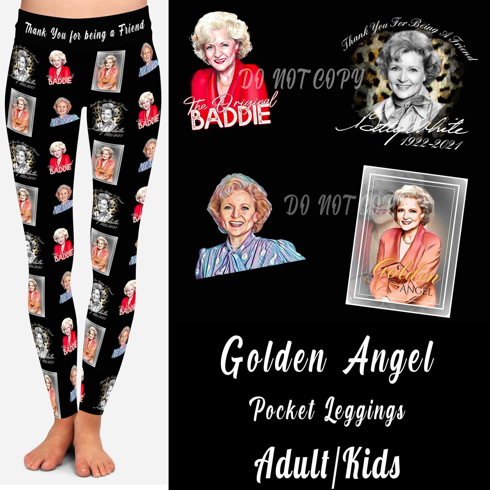BATCH 63-GOLDEN ANGEL LEGGINGS/JOGGERS - Like A Duchess