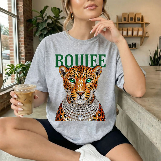 Boujee Leopard Tshirt - Like A Duchess