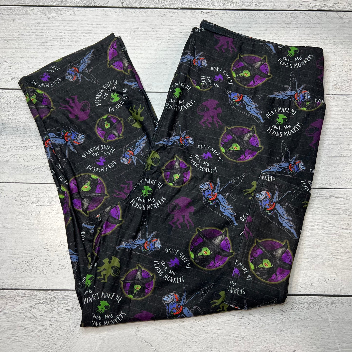Don't Make Me - Leggings with Pockets - Like A Duchess