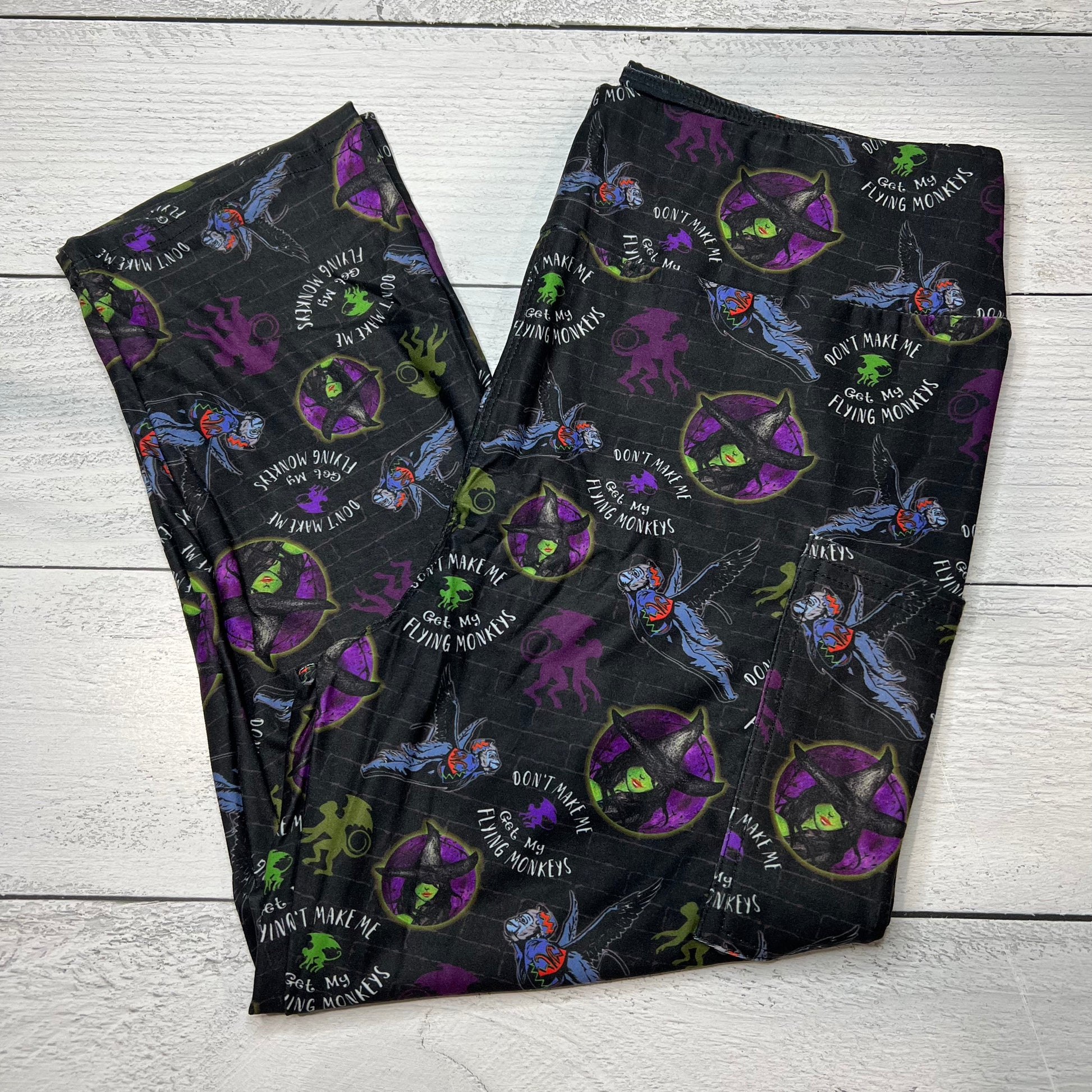Don't Make Me - Leggings with Pockets - Like A Duchess