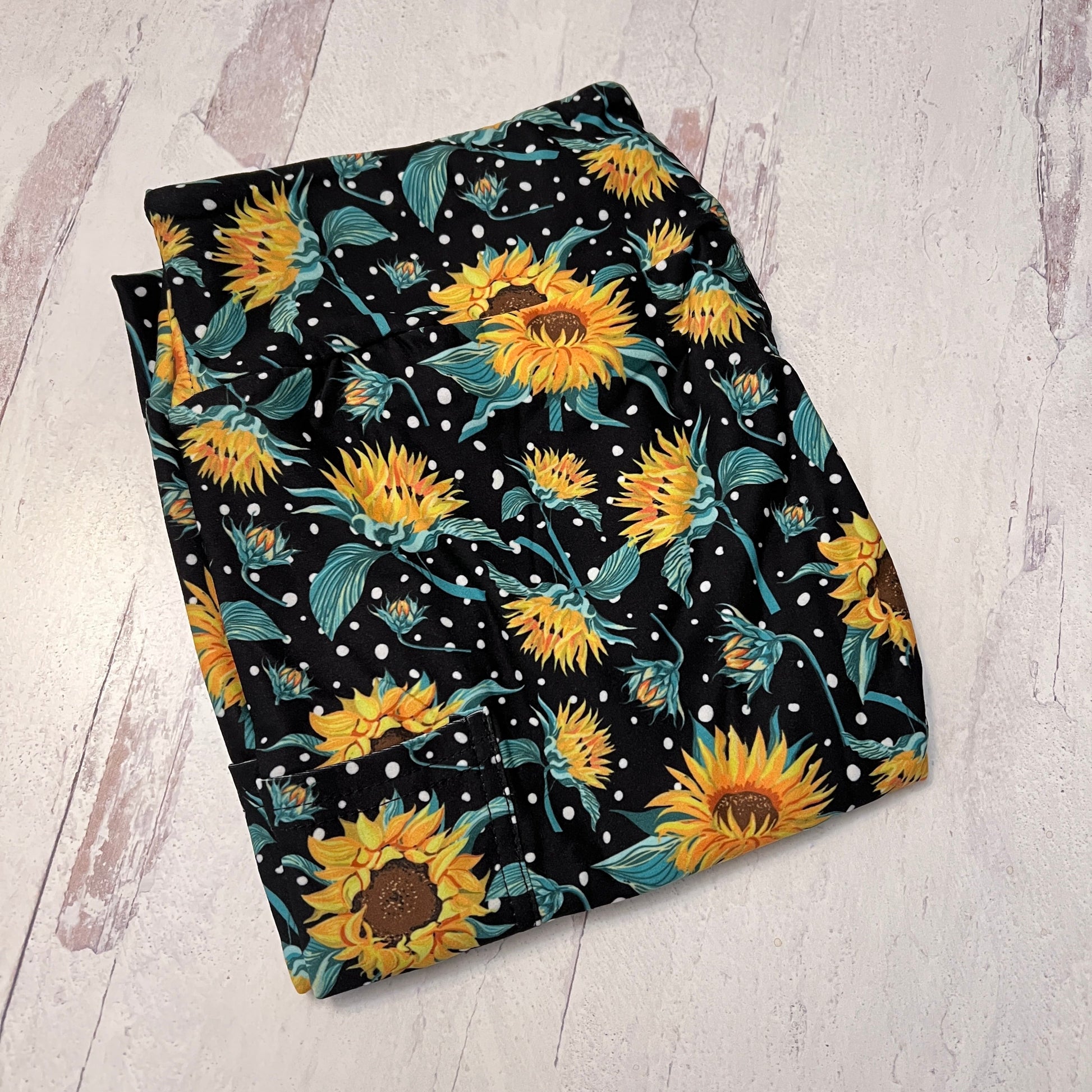 Yellow Bloom - Leggings with Pockets - Like A Duchess
