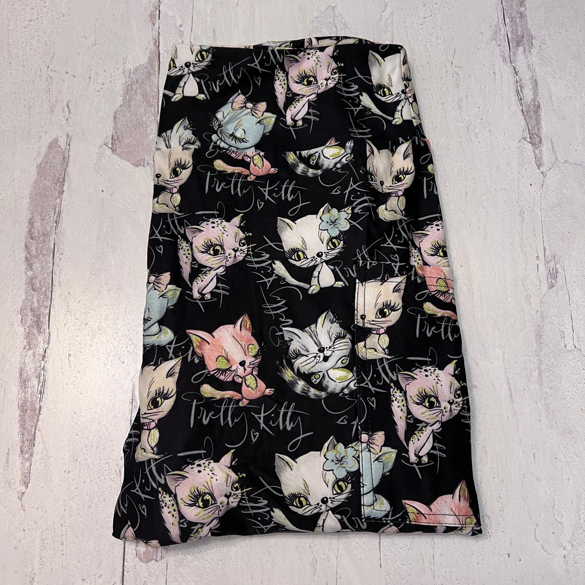 Pretty Kitties - Leggings with Pockets - Like A Duchess