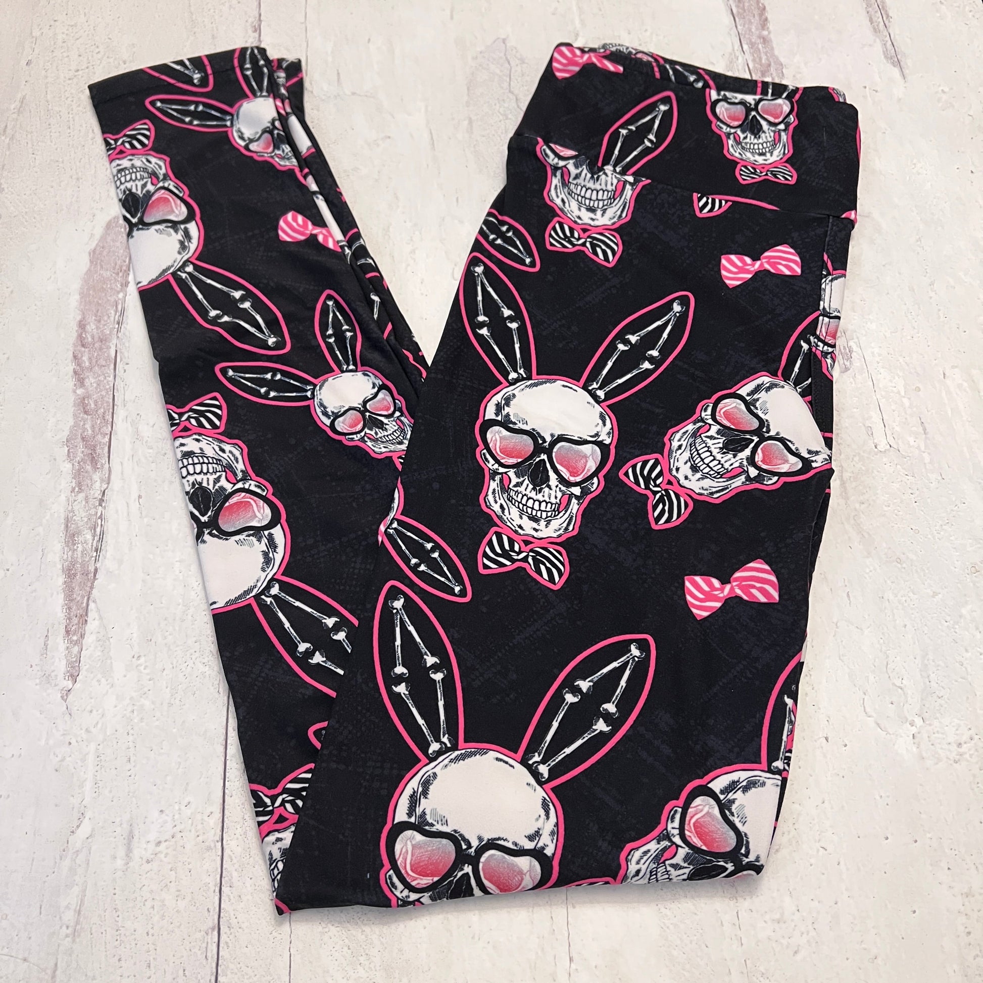 Skull Bunny - Legging & Capri - Like A Duchess