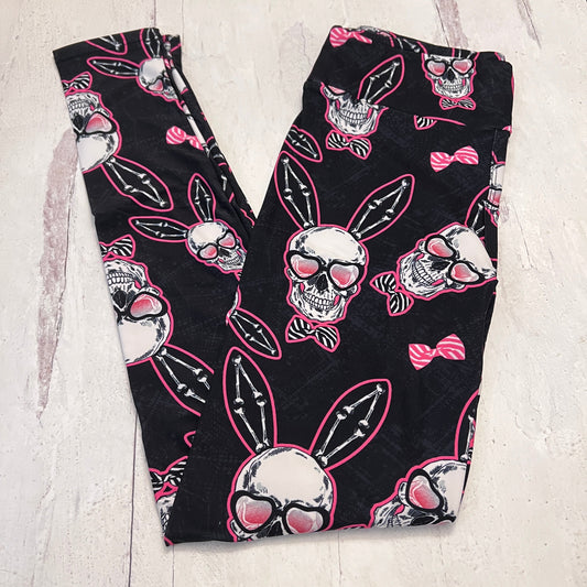 Skull Bunny - Legging & Capri - Like A Duchess