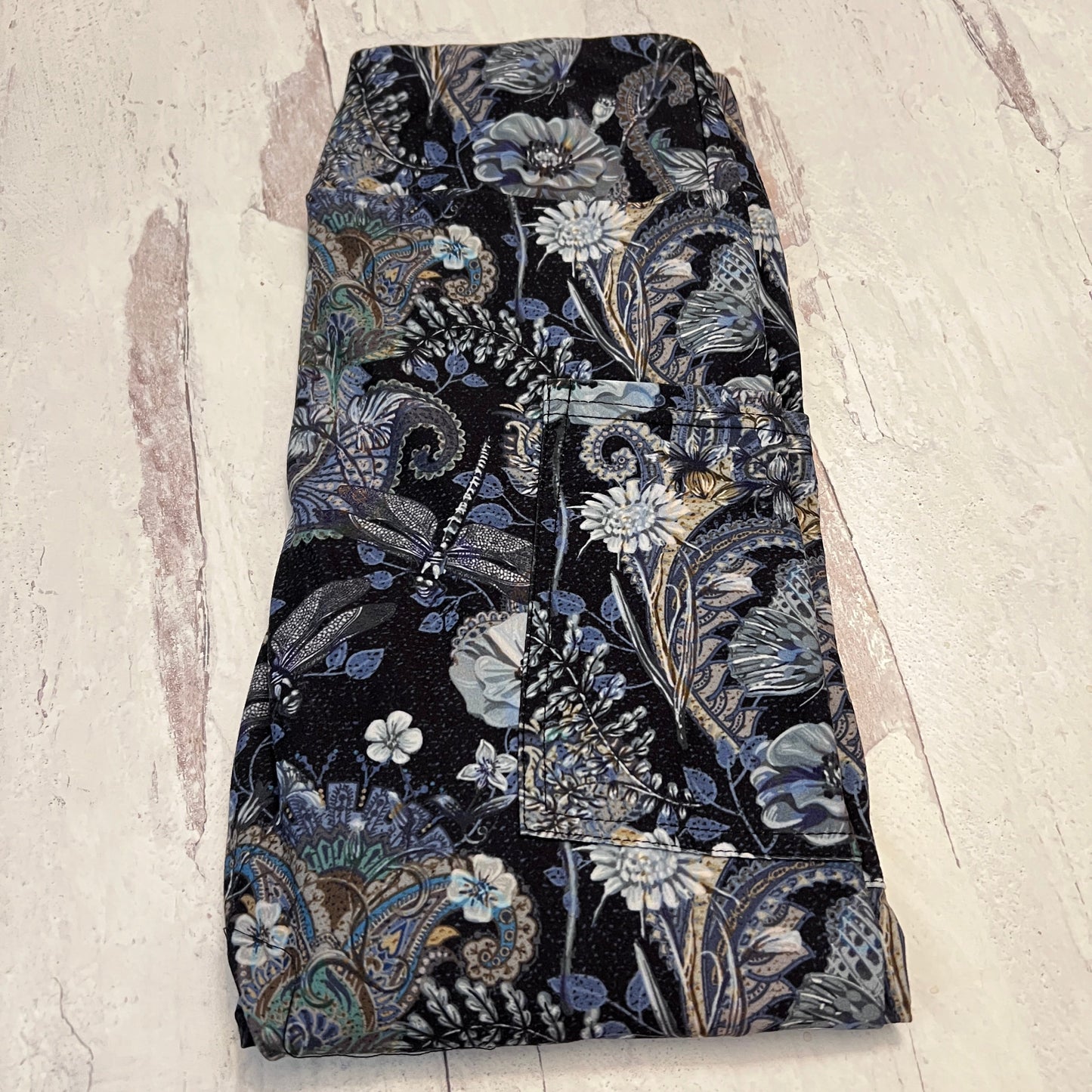 Denim Dragonfly - Leggings with Pockets