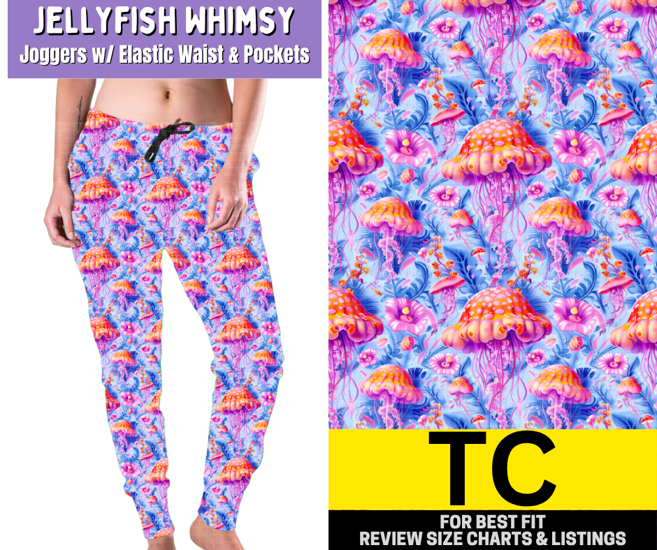 Jellyfish Whimsy Joggers - Like A Duchess