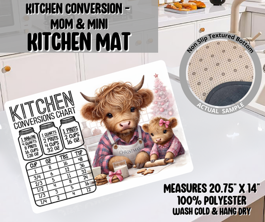 Kitchen Conversion- Mom & Mini Kitchen Mat - Like A Duchess