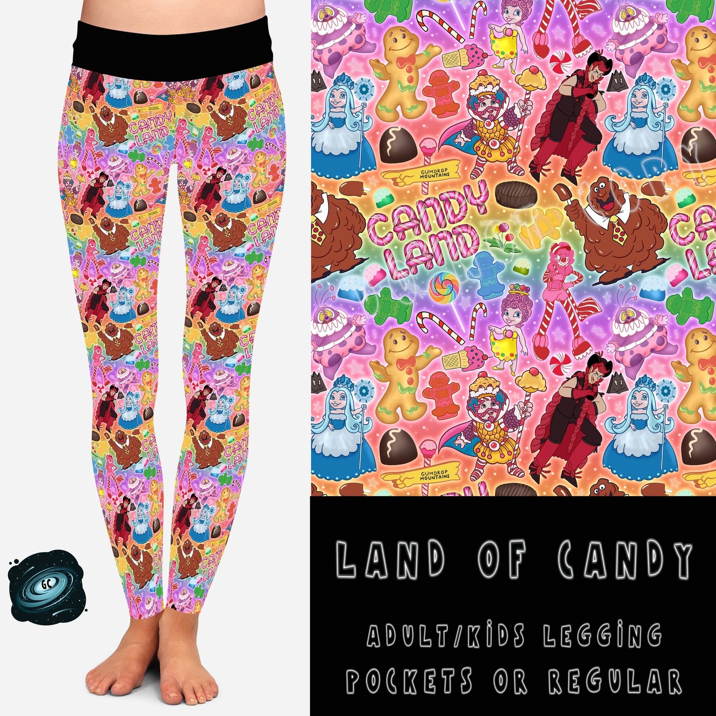 BATCH 65- LAND OF CANDY LEGGINGS/CAPRI/JOGGERS - Like A Duchess