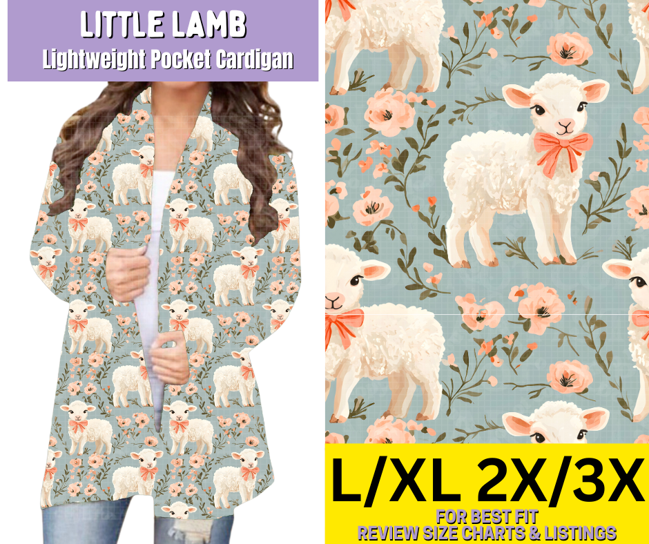 Little Lamb Pocket Cardigan - Like A Duchess