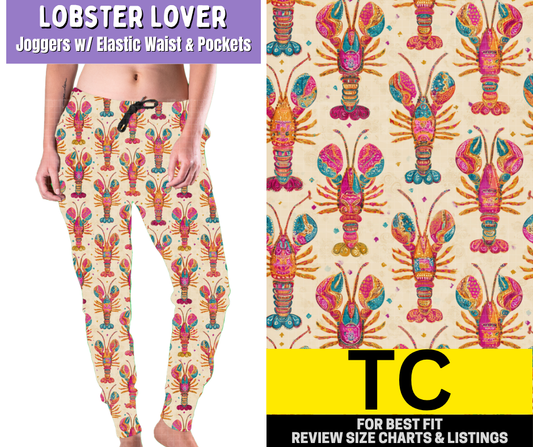 Lobster Lover Joggers - Like A Duchess