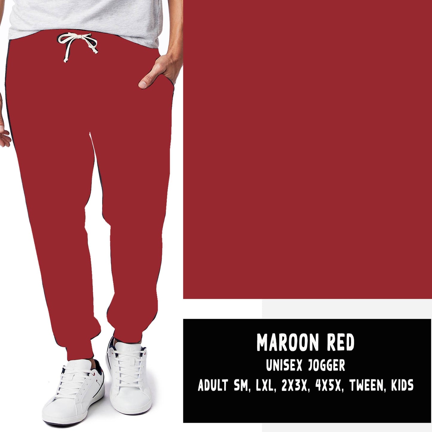 SOLIDS RUN-MAROON RED LEGGINGS - Like A Duchess