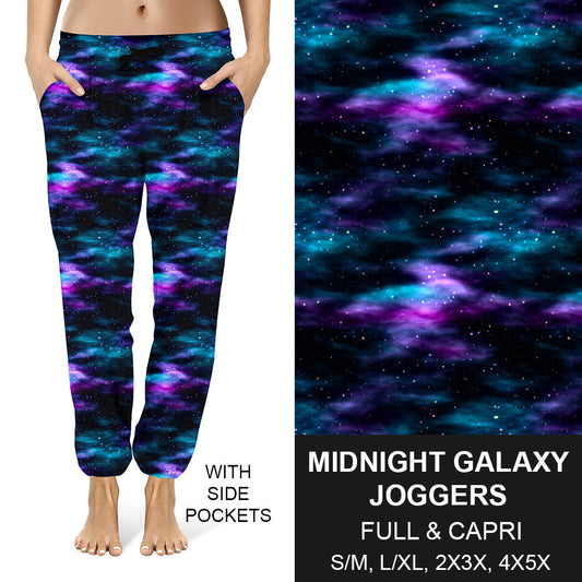 RTS - Midnight Galaxy Capri Joggers - Like A Duchess