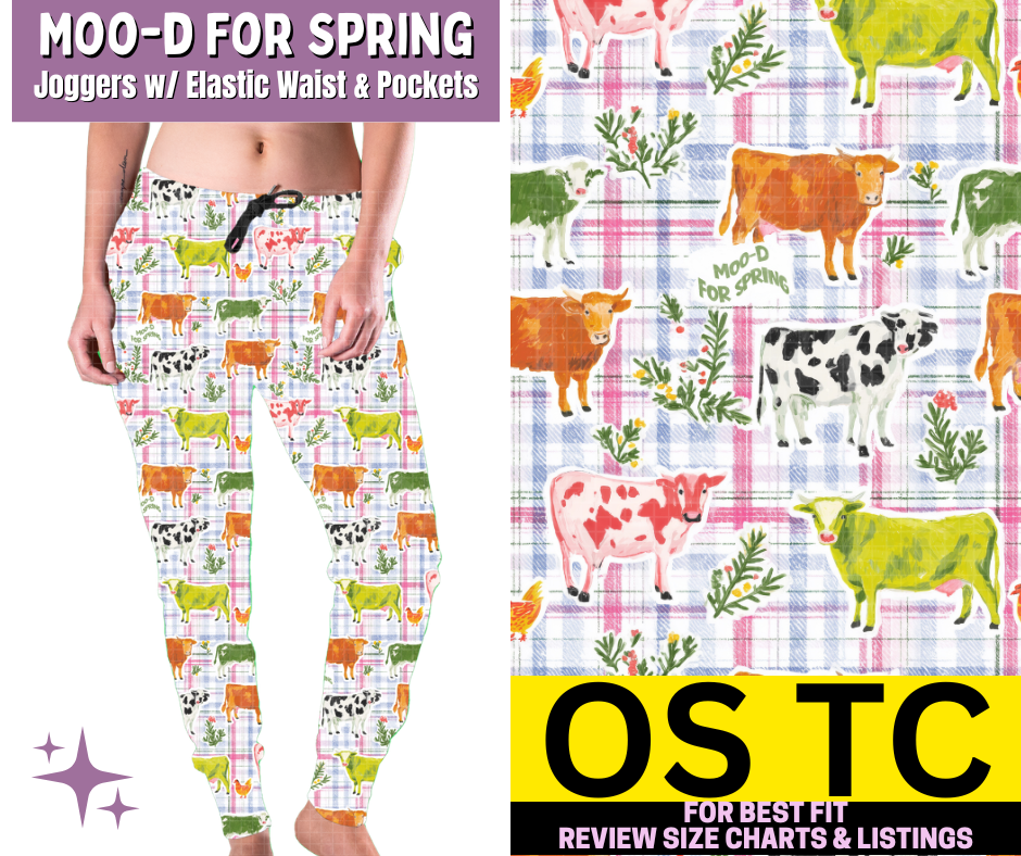 Moo-D For Spring Joggers - Like A Duchess