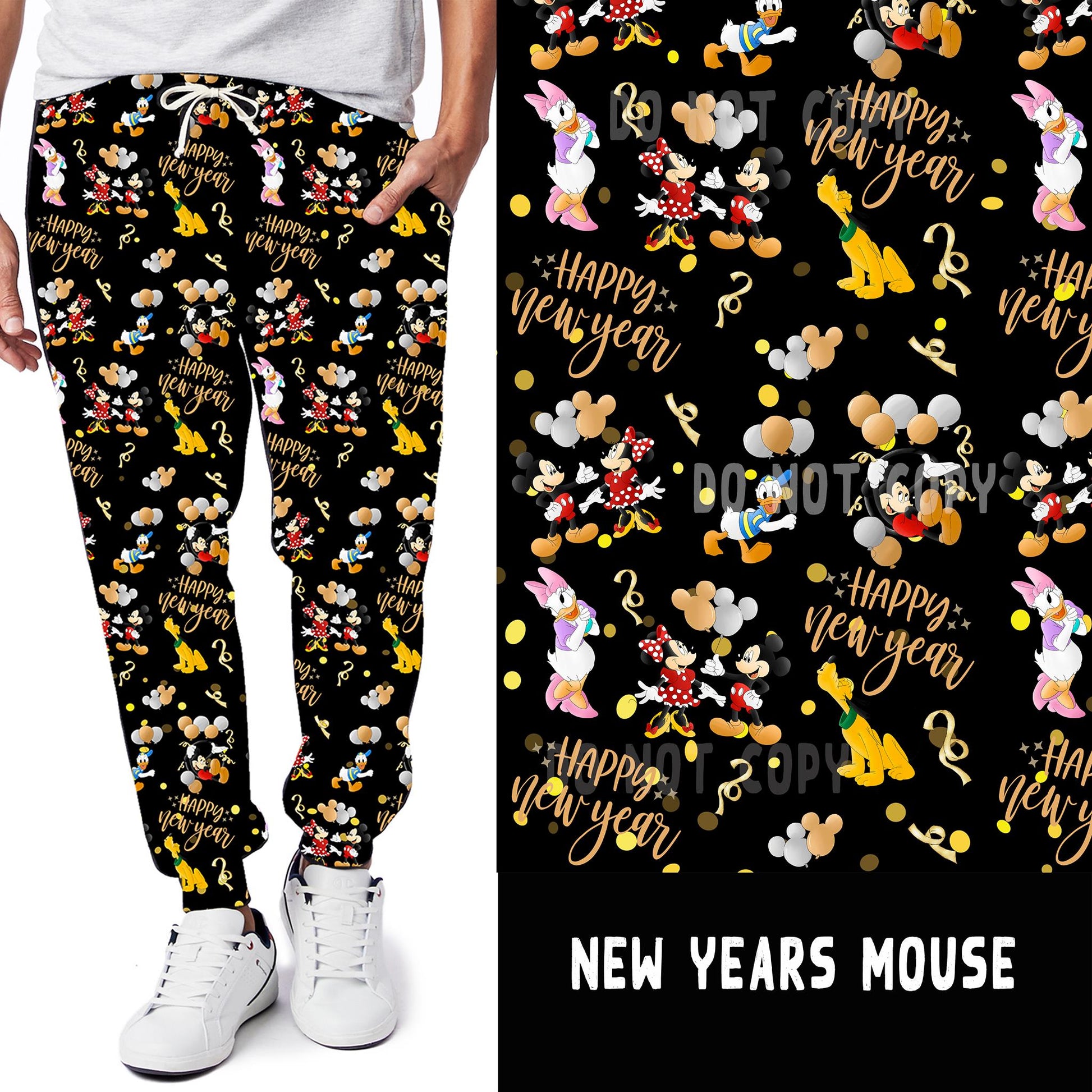 BATCH 60-NEW YEARS MOUSE LEGGINGS/JOGGERS - Like A Duchess