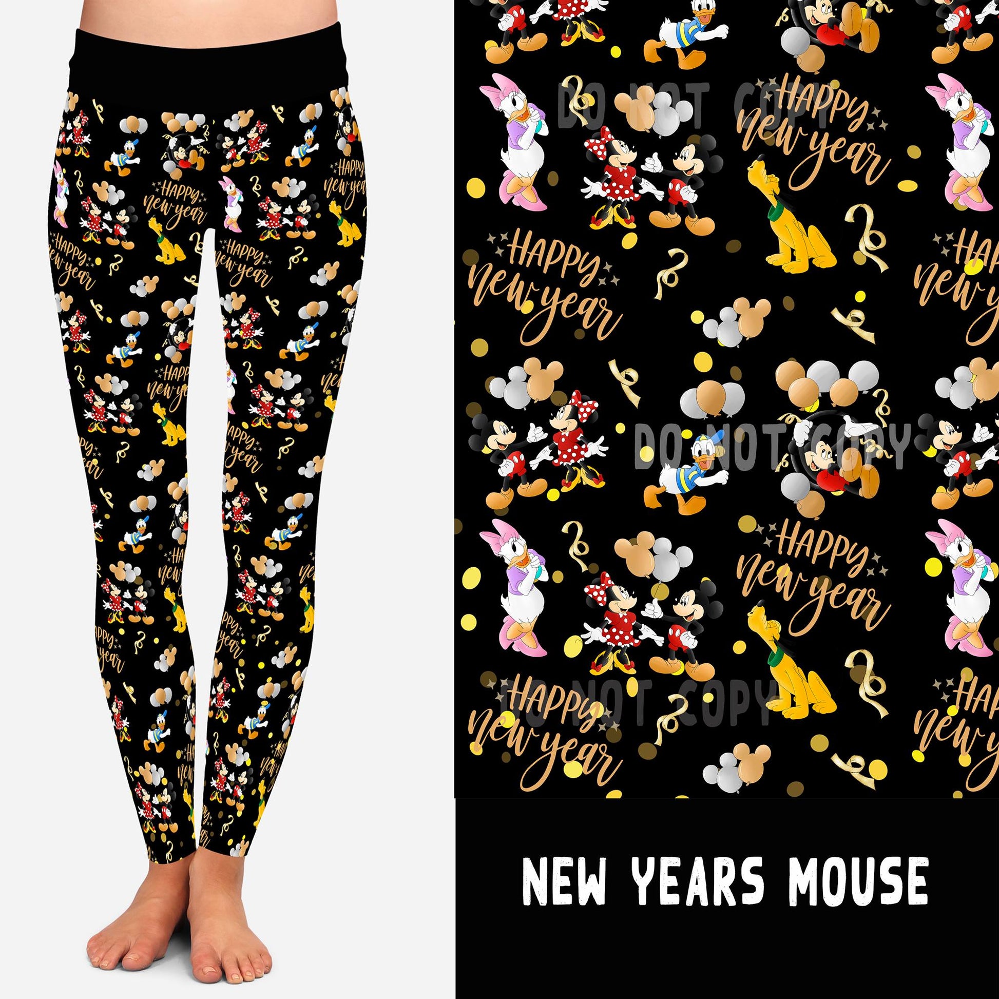 BATCH 60-NEW YEARS MOUSE LEGGINGS/JOGGERS - Like A Duchess